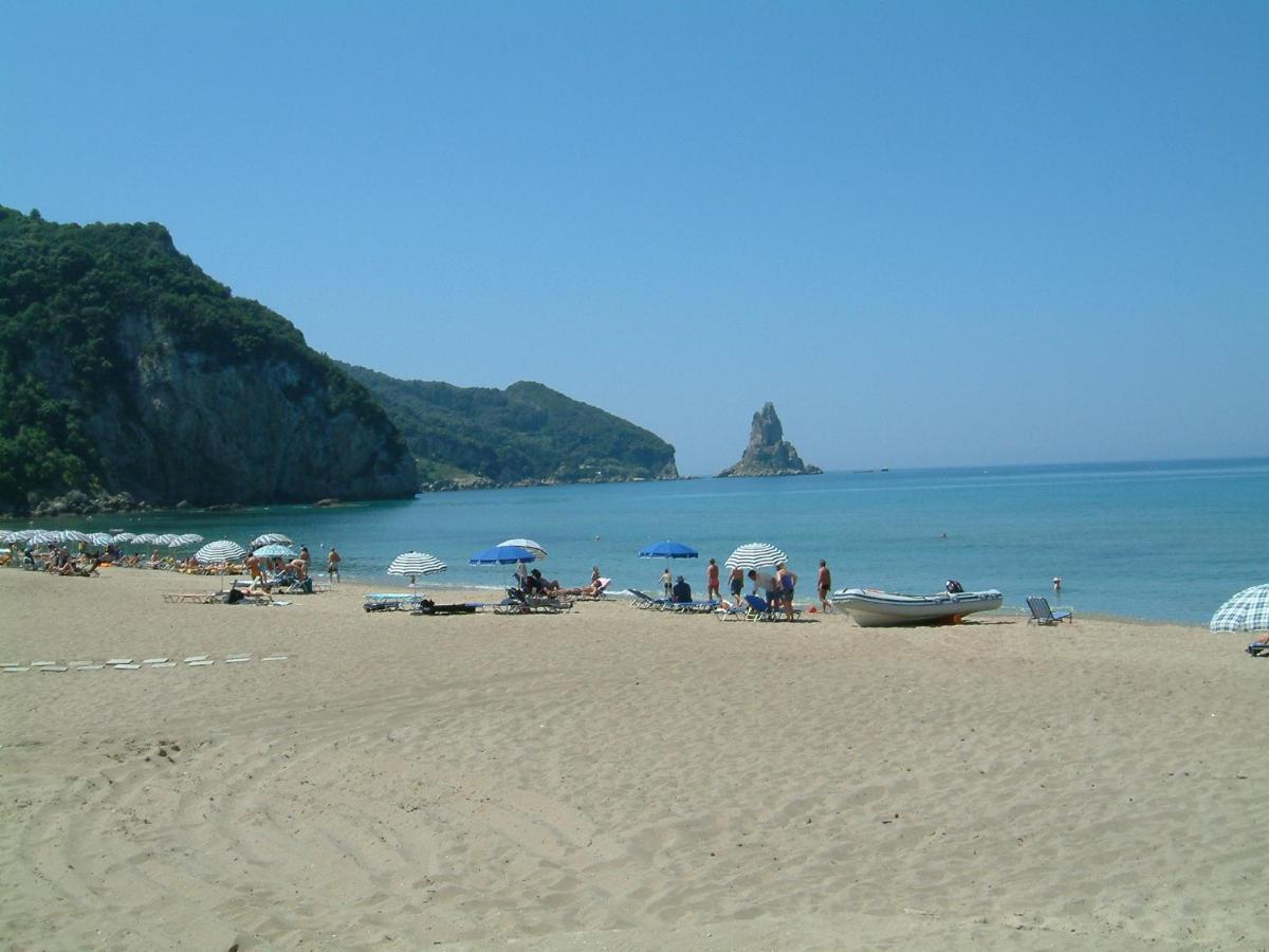 Natalia Apartment B With Panoramic Sea Views Of Agios Gordios Bay المظهر الخارجي الصورة